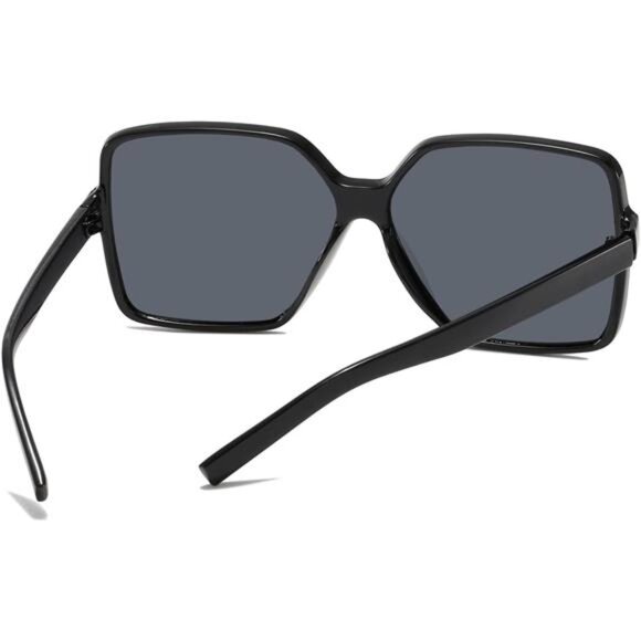 Women Oversized Square Sunglasses Big Large Fashion Shades UV Protection Trendy - Picture 7 of 8